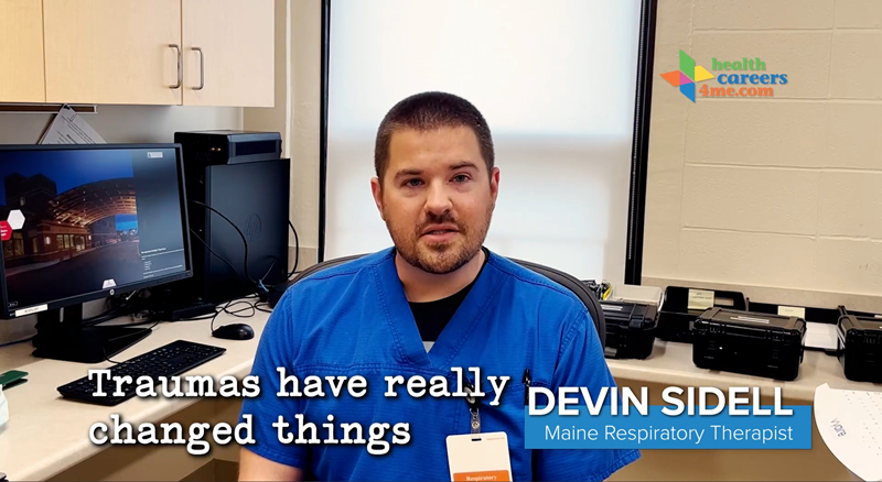 Devin Sidell: Are there things you no longer do because you’re a respiratory therapist?
